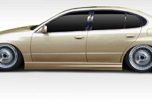 Extreme Dimensions Duraflex W1 Side Skirts Compatible With 1998-2005 Lexus GS - 2 Piece - 114937