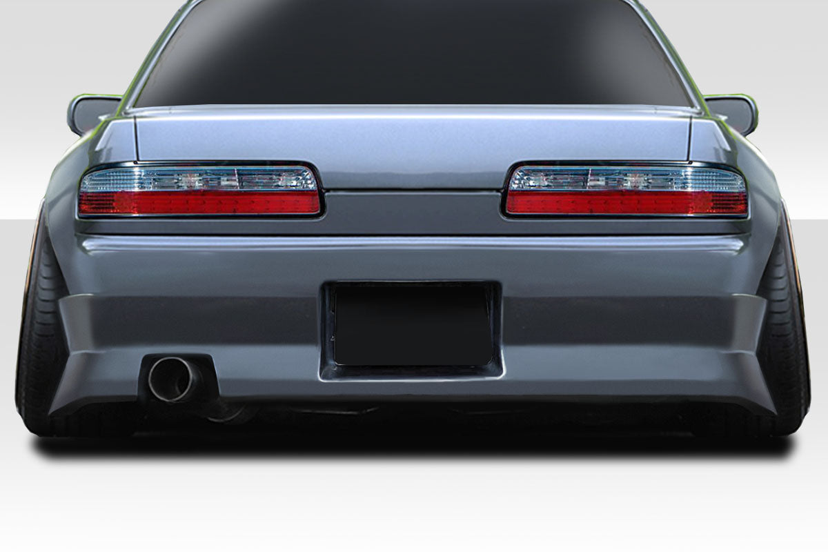 Extreme Dimensions Duraflex WX-9 Rear Bumper Cover Compatible With 1989-1994 Nissan 240SX - 1 Piece - 114939