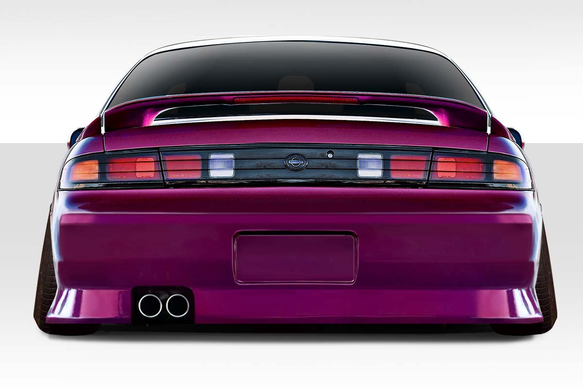 Extreme Dimensions Duraflex B-Sport Rear Wide Body Bumper Cover Compatible With 1995-1998 Nissan 240SX - 1 Piece - 114946