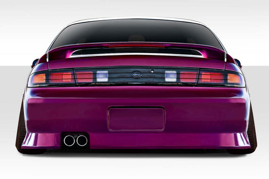 Extreme Dimensions Duraflex B-Sport Rear Wide Body Bumper Cover Compatible With 1995-1998 Nissan 240SX - 1 Piece - 114946