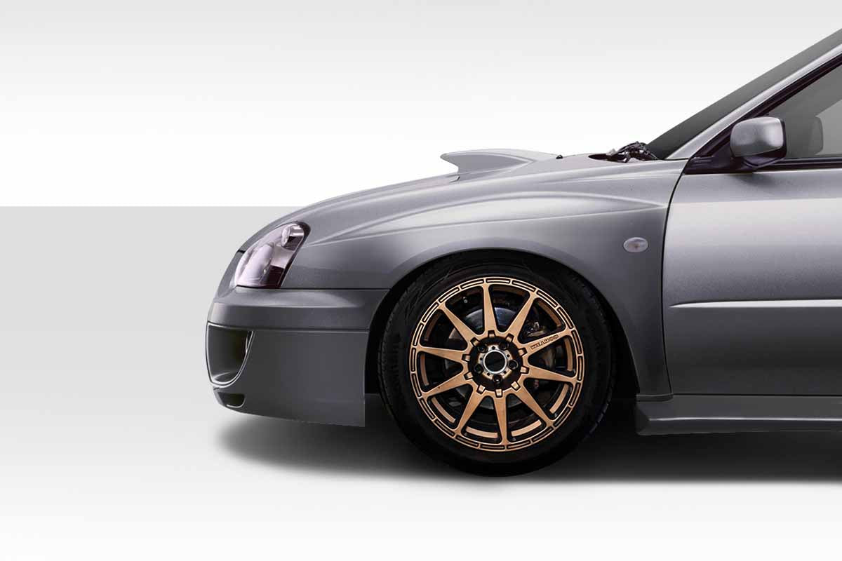 Extreme Dimensions Duraflex WRC Wide Body Look Front Fenders Compatible With 2004-2005 Subaru Impreza - 2 Piece - 114950