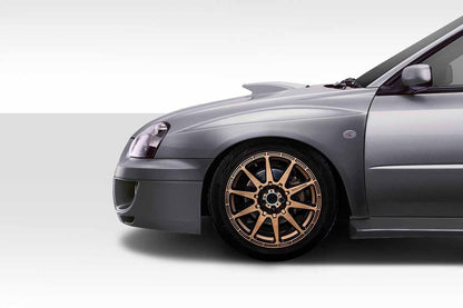 Extreme Dimensions Duraflex WRC Wide Body Look Front Fenders Compatible With 2004-2005 Subaru Impreza - 2 Piece - 114950