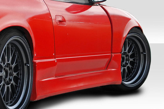 Extreme Dimensions Duraflex K Power Style Front Fenders Compatible With 1989-1994 Nissan 240SX - 2 Piece - 114955