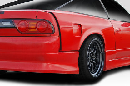Extreme Dimensions Duraflex K Power Style Rear Fenders Compatible With 1989-1994 Nissan 240SX - 2 Piece - 114956