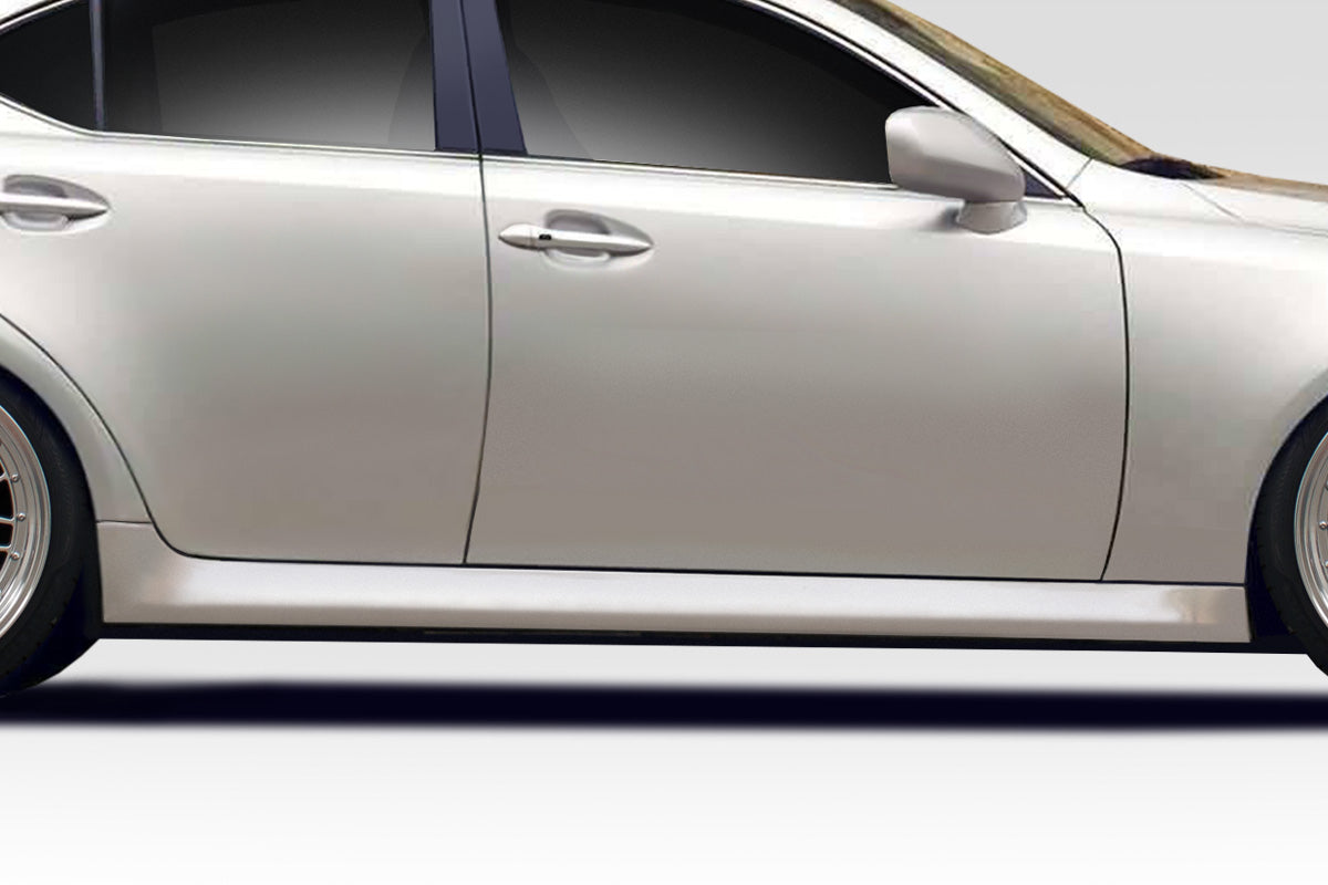Extreme Dimensions Duraflex V Speed Side Skirts Compatible With 2006-2013 Lexus IS - 2 Piece - 114959