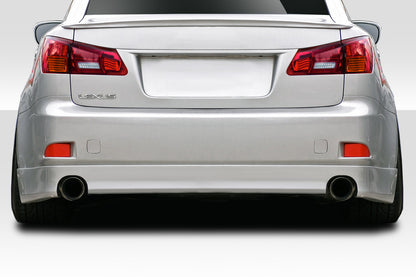 Extreme Dimensions Duraflex V Speed Rear Lip Add On Spoiler Compatible With 2006-2013 Lexus IS - 1 Piece - 114960