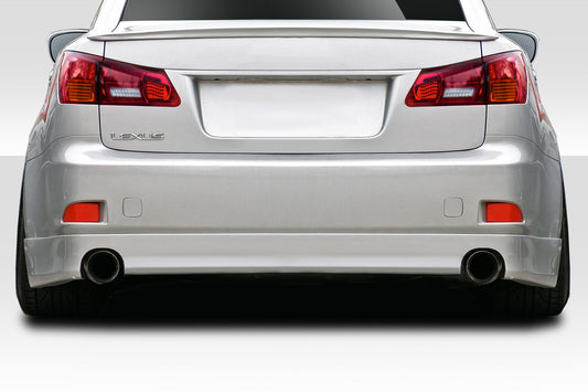 Extreme Dimensions Duraflex V Speed Rear Lip Add On Spoiler Compatible With 2006-2013 Lexus IS - 1 Piece - 114960