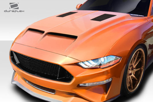 Extreme Dimensions Duraflex GT500 Hood Compatible With 2018-2023 Ford Mustang - 1 Piece - 114961