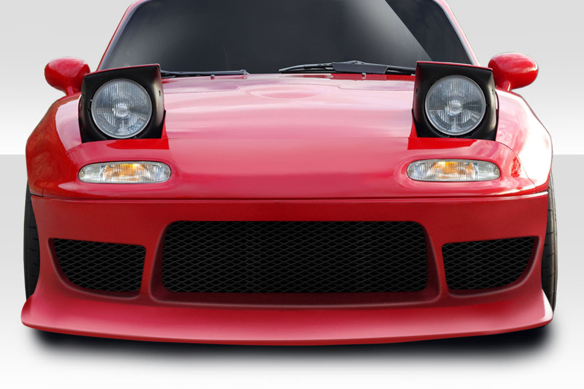 Extreme Dimensions Duraflex Afterburner Front Bumper Cover Compatible With 1990-1997 Mazda Miata - 1 Piece - 114964