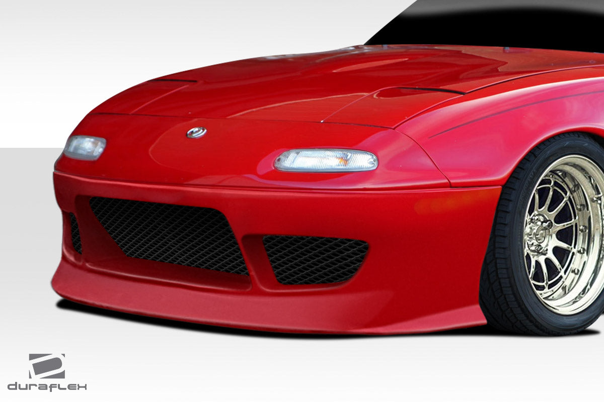 Extreme Dimensions Duraflex Afterburner Front Bumper Cover Compatible With 1990-1997 Mazda Miata - 1 Piece - 114964