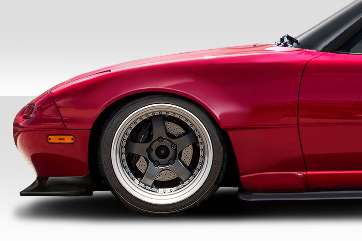 Extreme Dimensions Duraflex Afterburner Front Fenders Compatible With 1990-1997 Mazda Miata - 2 Piece - 114968