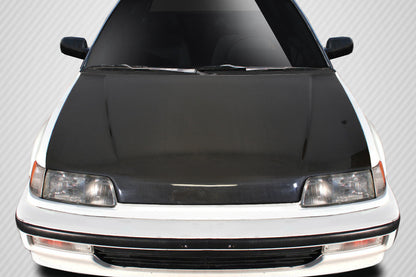 Carbon Creations SiR Look Hood Compatible With 1988-1991 Honda Civic - 1 Piece - 114971