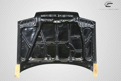 Carbon Creations SiR Look Hood Compatible With 1988-1991 Honda Civic - 1 Piece - 114971