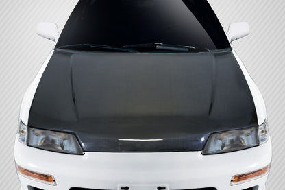 Carbon Creations JDM OEM Look Hood Compatible With 1988-1991 Honda Civic - 1 Piece - 114972
