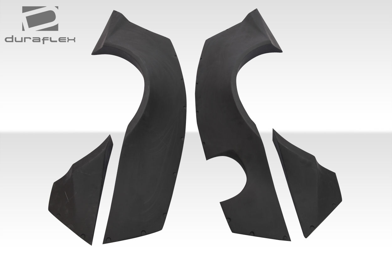 Extreme Dimensions Duraflex Grid Rear Fender Flares Compatible With 2010-2015 Chevrolet Camaro - 4 Piece - 114992