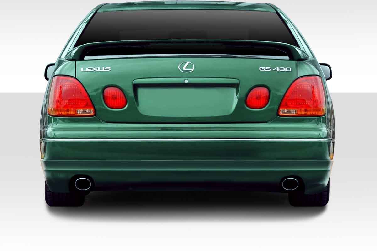 Extreme Dimensions Duraflex W-1 Rear Lip Add On Spoiler Compatible With 1998-2005 Lexus GS - 1 Piece - 114993