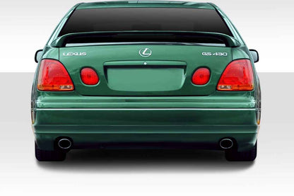 Extreme Dimensions Duraflex W-1 Rear Lip Add On Spoiler Compatible With 1998-2005 Lexus GS - 1 Piece - 114993