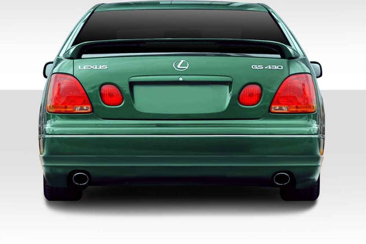Extreme Dimensions Duraflex W-1 Rear Lip Add On Spoiler Compatible With 1998-2005 Lexus GS - 1 Piece - 114993