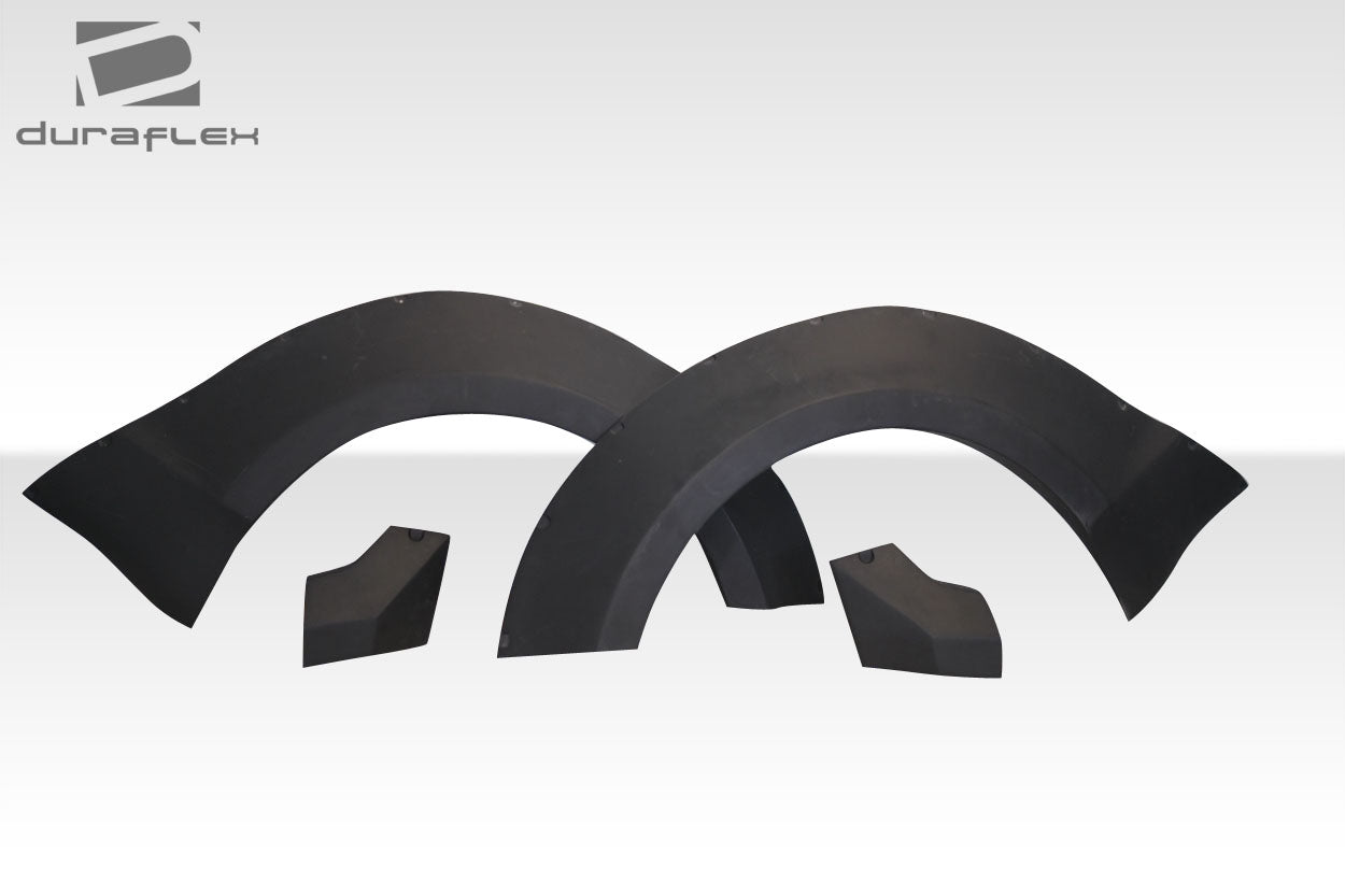 Extreme Dimensions Duraflex Grid Wide Body Front Fenders Flares Compatible With 2018-2023 Ford Mustang - 4 Piece - 114997