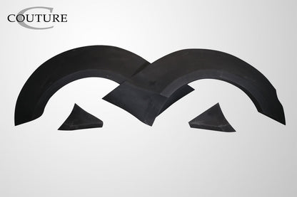 Couture Grid Wide Body Rear Fender Flares Compatible With 2015-2023 Ford Mustang - 4 Piece - 114999