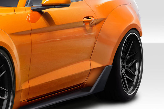 Couture Grid Wide Body Rear Fender Flares Compatible With 2015-2023 Ford Mustang - 4 Piece - 114999