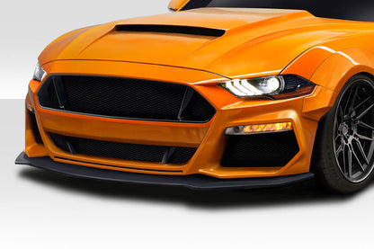 Extreme Dimensions Duraflex Grid Front Lip Spoiler Compatible With 2018-2023 Ford Mustang - 1 Piece - 115001