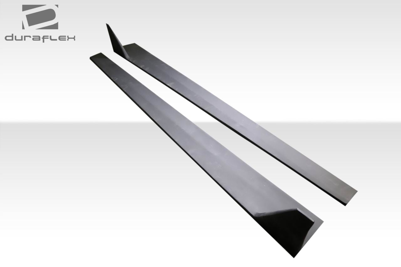 Extreme Dimensions Duraflex Grid V2 Side Skirts Rocker Panels Compatible With 2015-2023 Ford Mustang - 2 Piece - 115004