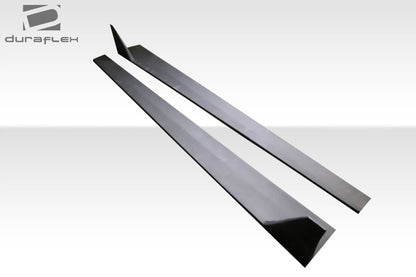 Extreme Dimensions Duraflex Grid V2 Side Skirts Rocker Panels Compatible With 2015-2023 Ford Mustang - 2 Piece - 115004