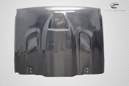 Carbon Creations Hellcat Hood Compatible With 2019-2023 Jeep Wrangler JL Gladiator JT - 1 Piece - 115008