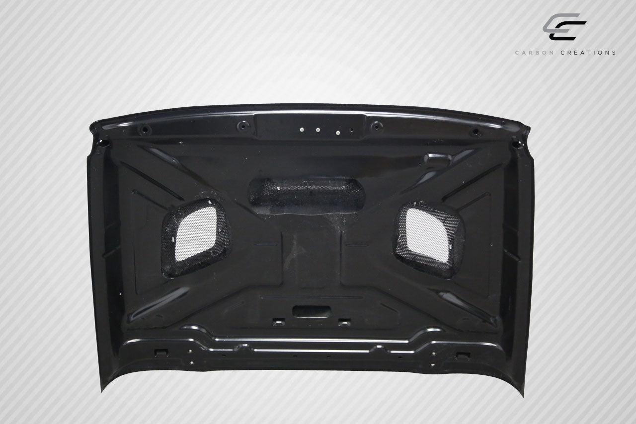 Carbon Creations Hellcat Hood Compatible With 2019-2023 Jeep Wrangler JL Gladiator JT - 1 Piece - 115008