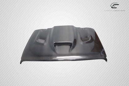 Carbon Creations Hellcat Hood Compatible With 2019-2023 Jeep Wrangler JL Gladiator JT - 1 Piece - 115008