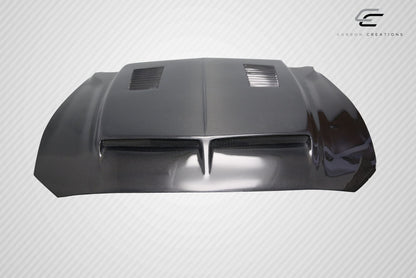 Carbon Creations GT500 Hood Compatible With 2018-2023 Ford Mustang - 1 Piece - 115009