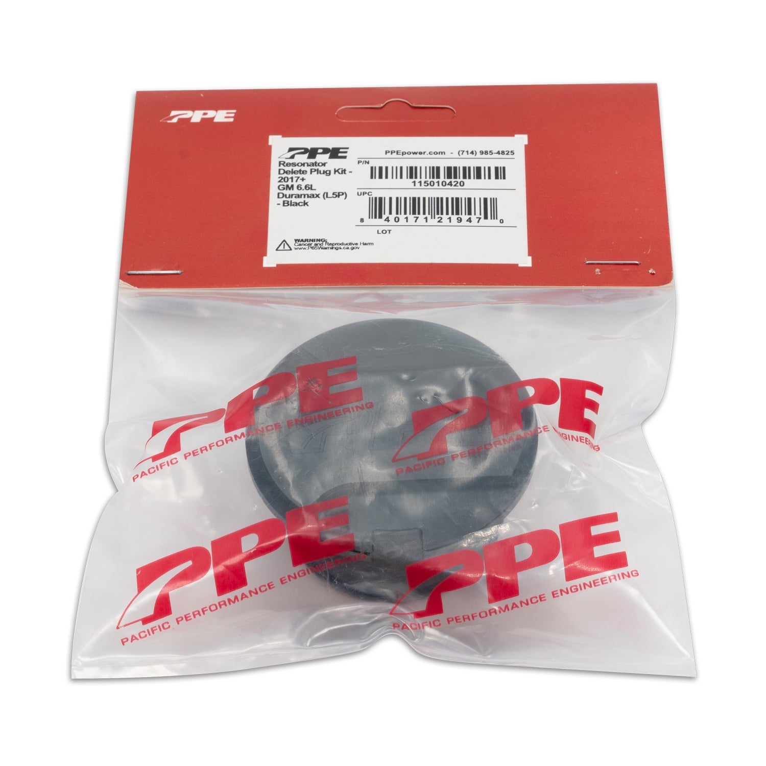 2017-2024 GM 6.6L Duramax Resonator Delete Plug L5P ppepower