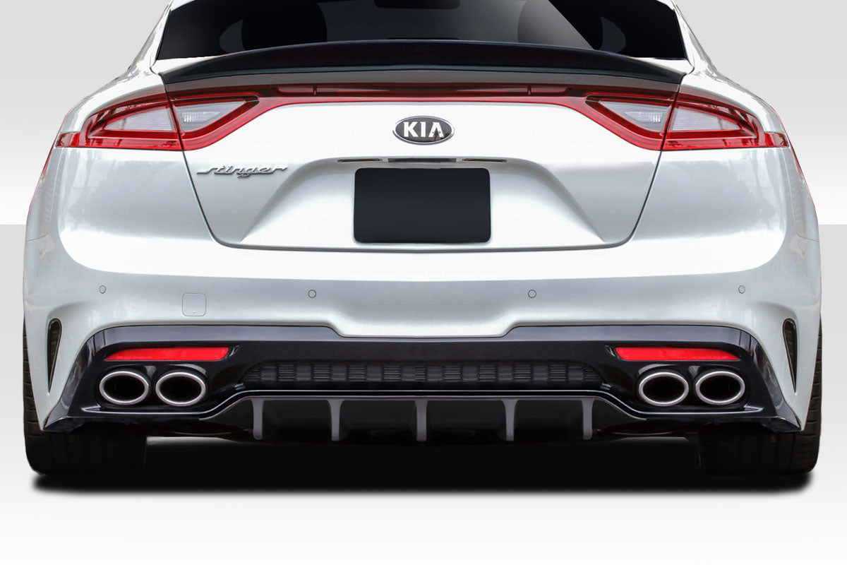 Extreme Dimensions Duraflex MSR Rear Diffuser Compatible With 2018-2021 Kia Stinger - 1 Piece - 115015