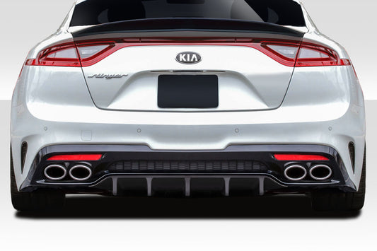 Extreme Dimensions Duraflex MSR Rear Diffuser Compatible With 2018-2021 Kia Stinger - 1 Piece - 115015