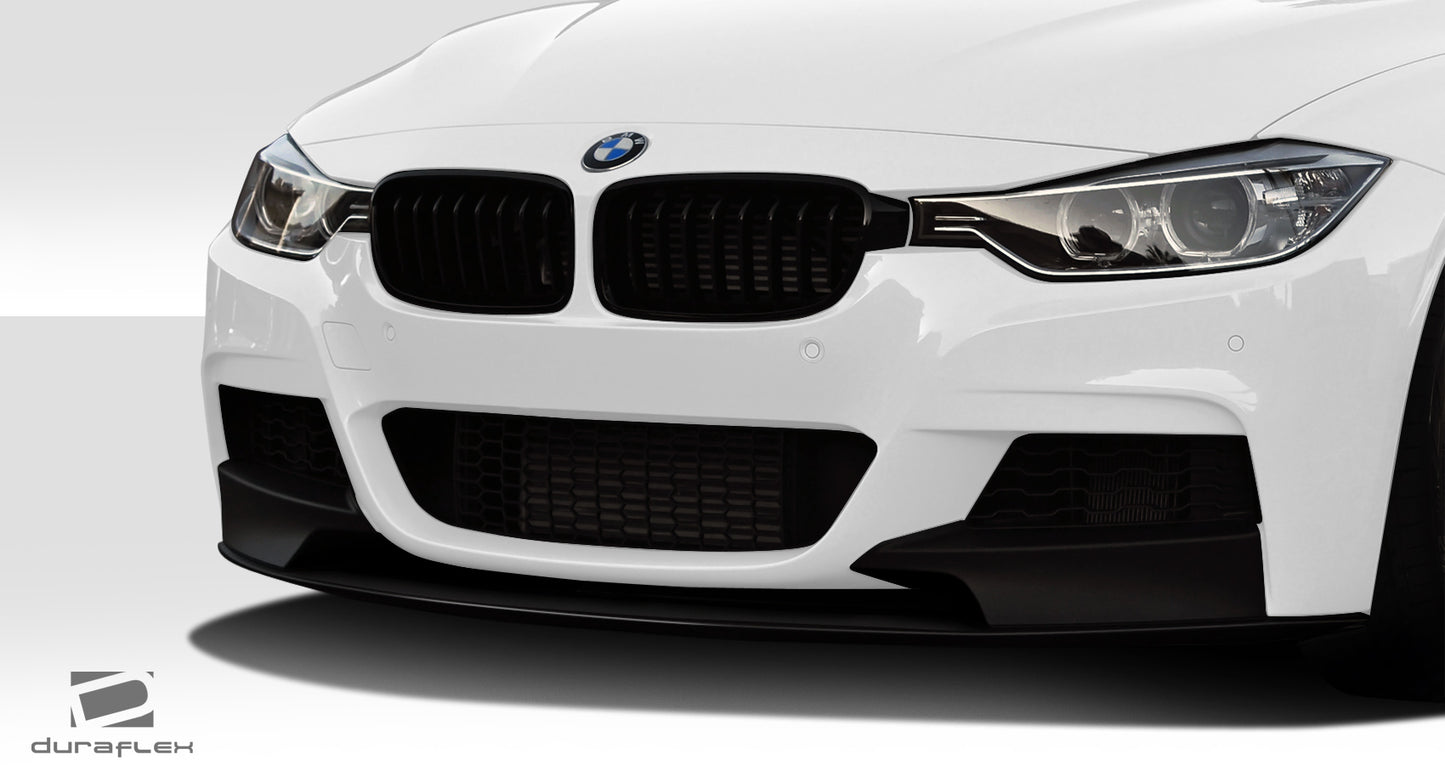 Extreme Dimensions Duraflex M Sport Look Front Lip Spoiler Compatible With 2012-2018 BMW 3 Series - 1 Piece - 115025