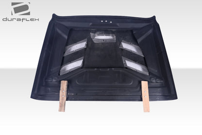 Extreme Dimensions Duraflex Viper Look Hood Compatible With 2019-2023 Jeep Wrangler JL Gladiator JT - 1 Piece - 115030