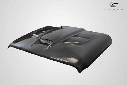 Carbon Creations Viper Look Hood Compatible With 2019-2023 Jeep Wrangler JL Gladiator JT - 1 Piece - 115031