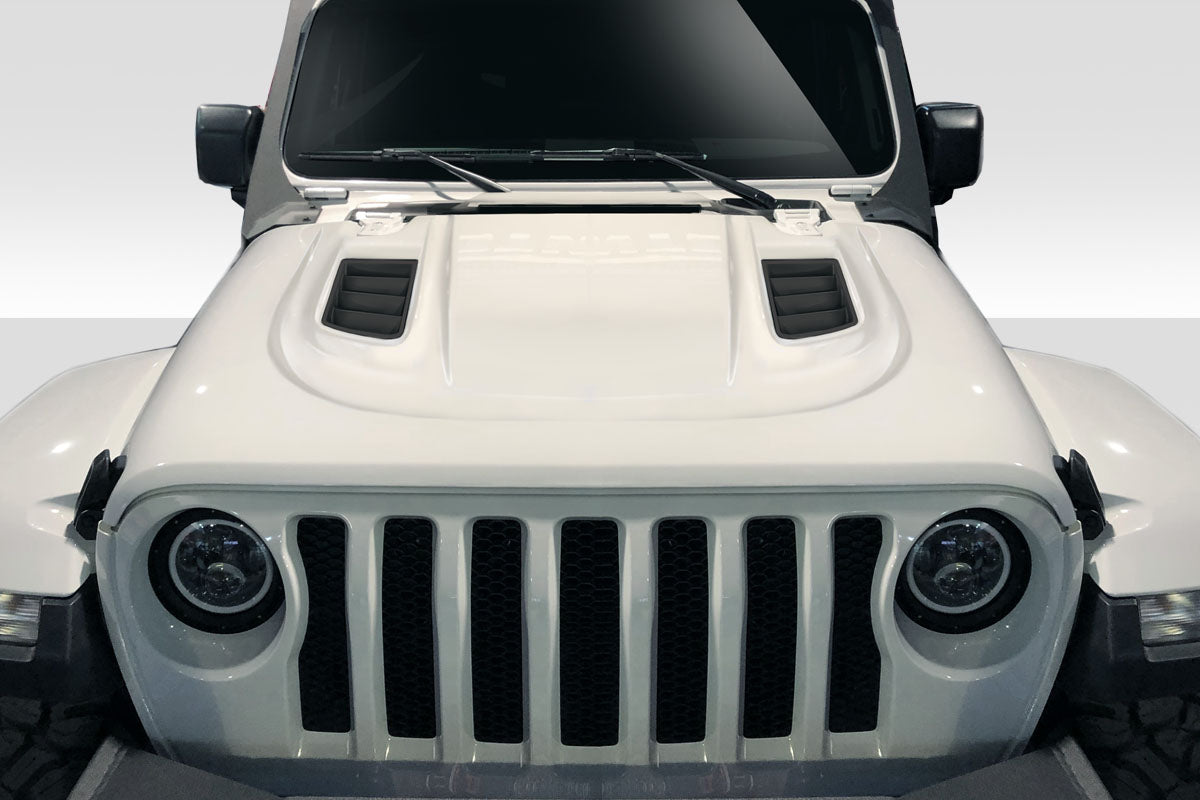 Extreme Dimensions Duraflex MPR Hood Compatible With 2019-2023 Jeep Wrangler JL Gladiator JT - 1 Piece - 115032
