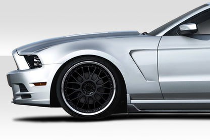 Extreme Dimensions Duraflex GT350 V2 Look Front Fenders Compatible With 2010-2014 Ford Mustang - 2 Piece - 115036