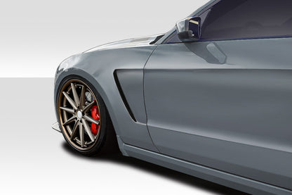Extreme Dimensions Duraflex GT350 V2 Look Front Fenders Compatible With 2010-2014 Ford Mustang - 2 Piece - 115036