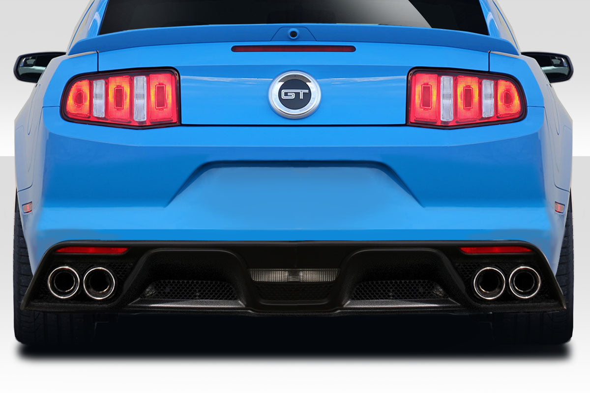 Extreme Dimensions Duraflex GT350 Look Rear Bumper Cover Compatible With 2010-2012 Ford Mustang - 1 Piece - 115039