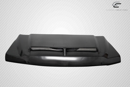 Carbon Creations GT500 Hood Compatible With 2017-2022 Ford Super Duty F250 F350 F450 - 1 Piece - 115043