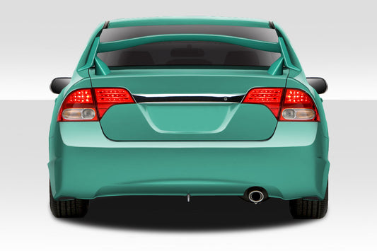 Extreme Dimensions Duraflex Type R Look Wing Spoiler Compatible With 2006-2015 Honda Civic - 1 Piece - 115044