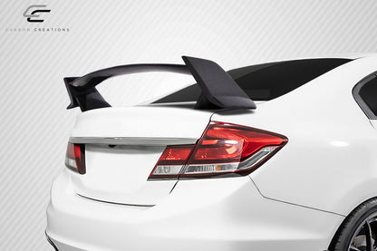 Carbon Creations Type R Style Wing Spoiler Compatible With 2006-2015 Honda Civic - 1 Piece - 115045