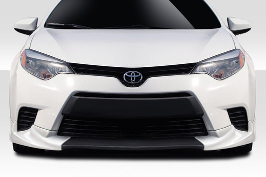 Extreme Dimensions Duraflex Zeta Front Lip Spoiler Compatible With 2014-2016 Toyota Corolla - 3 Piece - 115046