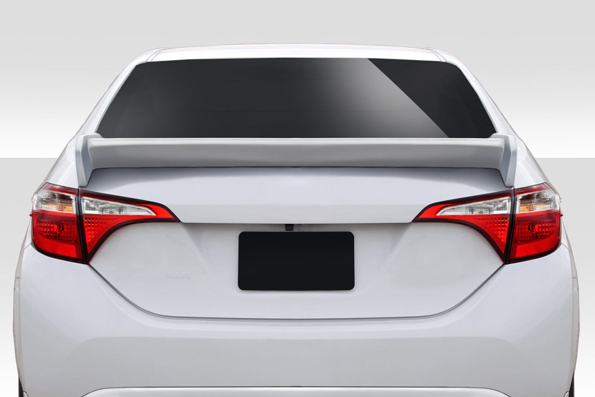 Extreme Dimensions Duraflex Zeta Wing Spoiler Compatible With 2014-2016 Toyota Corolla - 1 Piece - 115050