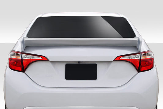 Extreme Dimensions Duraflex Zeta Wing Spoiler Compatible With 2014-2016 Toyota Corolla - 1 Piece - 115050