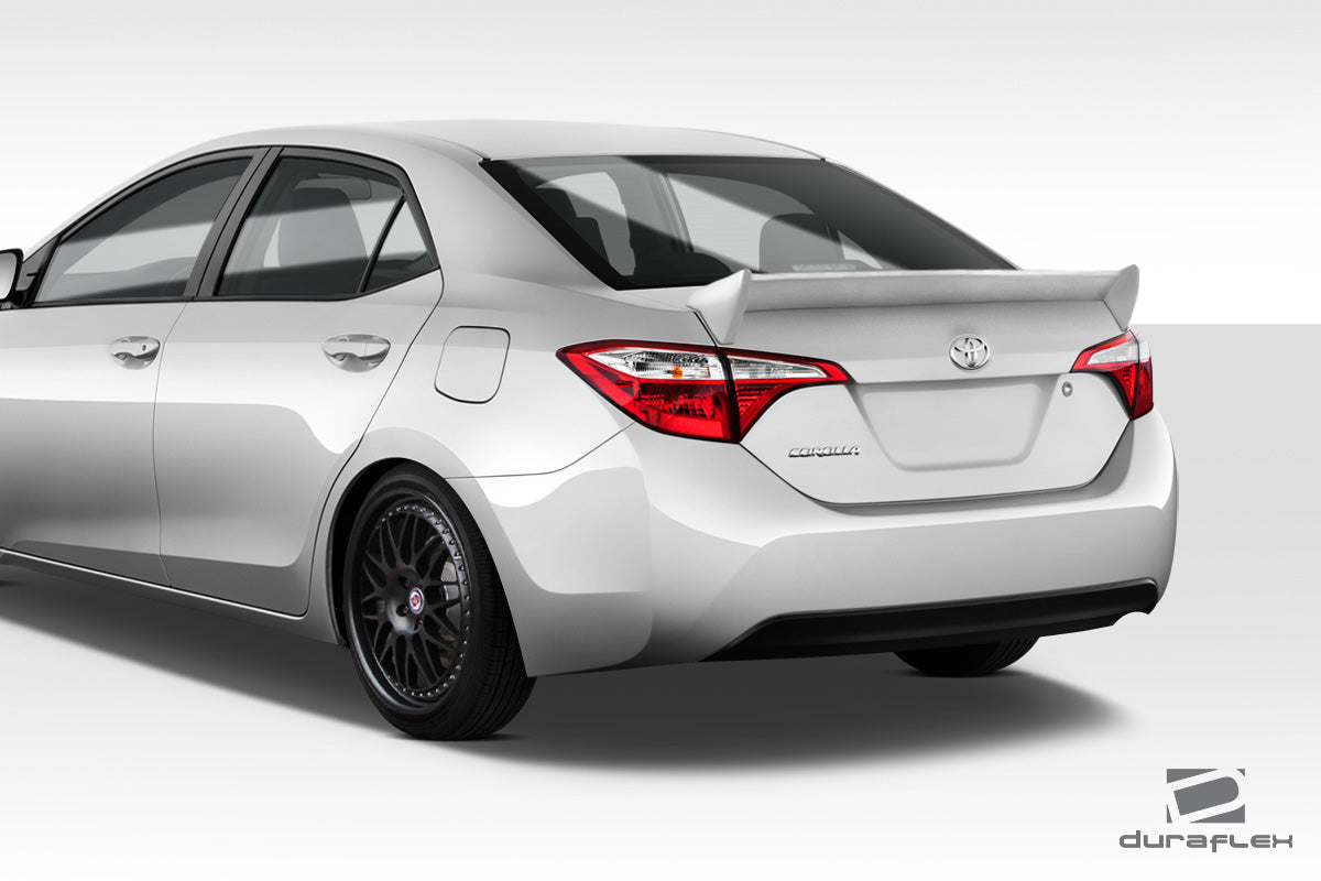 Extreme Dimensions Duraflex Zeta Wing Spoiler Compatible With 2014-2016 Toyota Corolla - 1 Piece - 115050