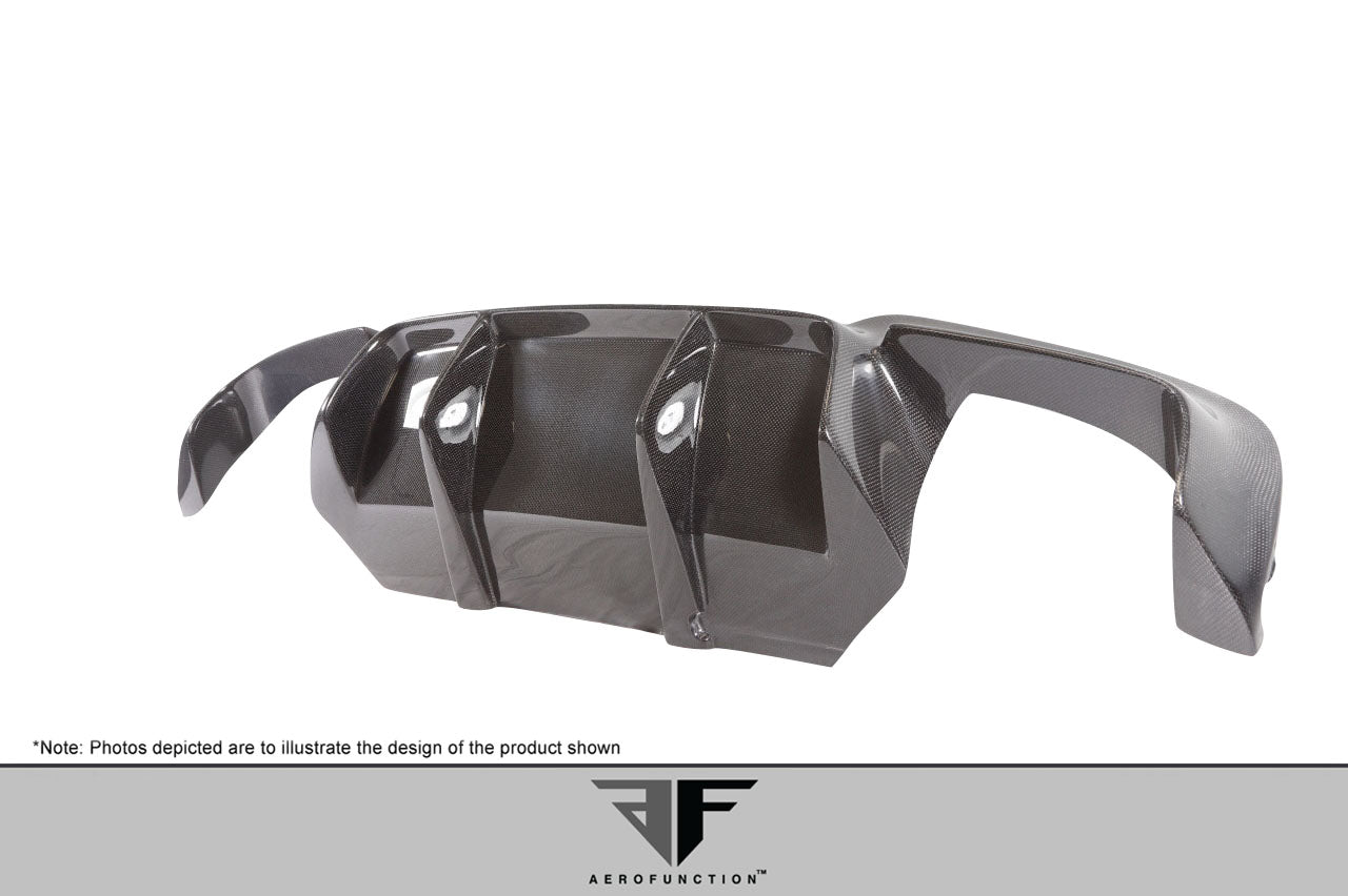 Aero Function AF-1 Rear Lip Add On Spoiler Compatible With 2011-2016 BMW M5 - 1 Piece - 115053